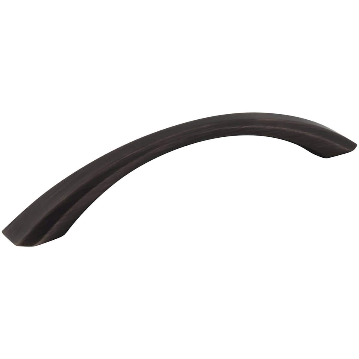 Jeffrey Alexander - 678-128DBAC - Wheeler 5-1/16" Center to Center Transitional Beveled Arch Bow Cabinet Handle / Drawer Pull in Brushed Oil Rubbed Bronze