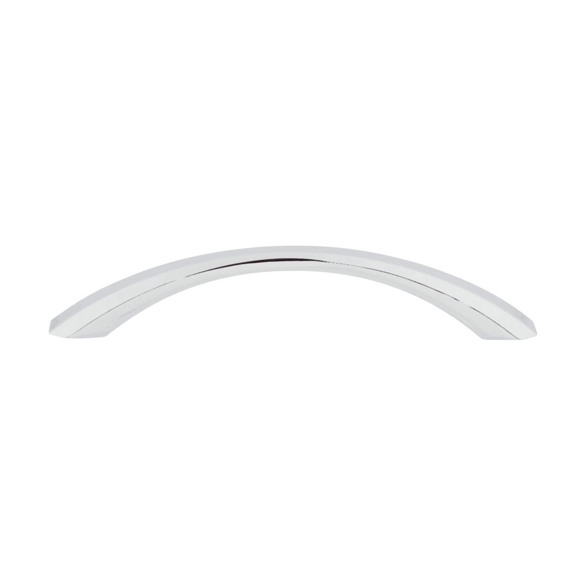 Jeffrey Alexander - 678-128PC - Wheeler 5-1/16" Center to Center Transitional Beveled Arch Bow Cabinet Handle / Drawer Pull in Polished Chrome