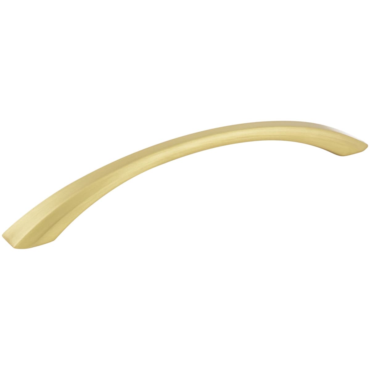 Jeffrey Alexander - 678-160BG - Wheeler 6-5/16" Center to Center Transitional Beveled Arch Bow Cabinet Handle / Drawer Pull in Brushed Gold
