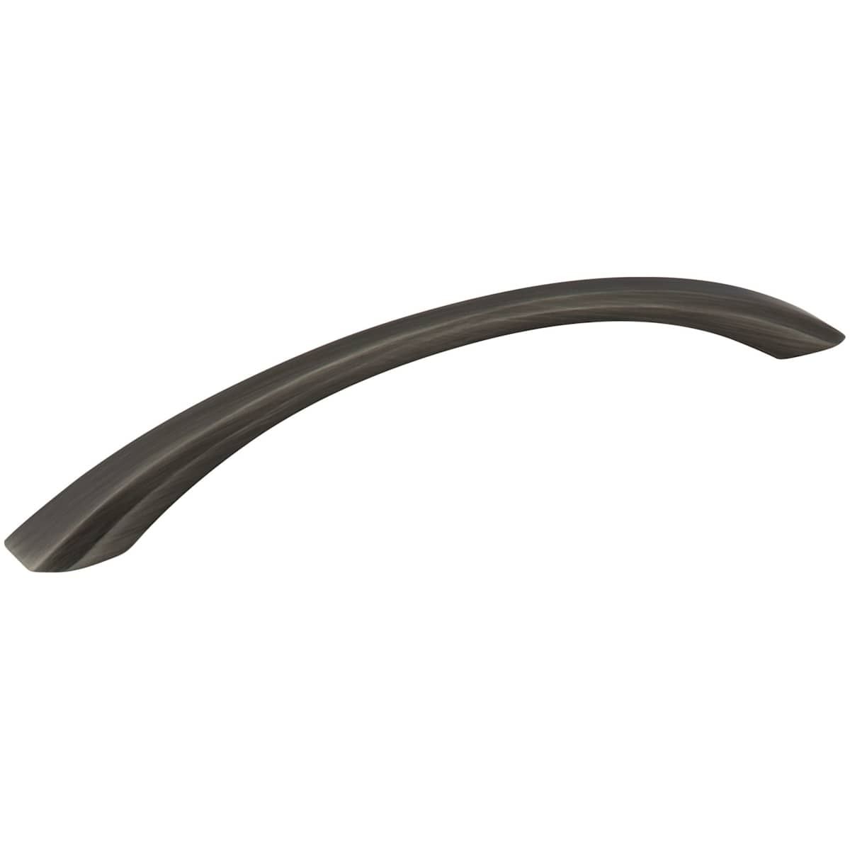 Jeffrey Alexander - 678-160BG - Wheeler 6-5/16" Center to Center Transitional Beveled Arch Bow Cabinet Handle / Drawer Pull in Brushed Gold