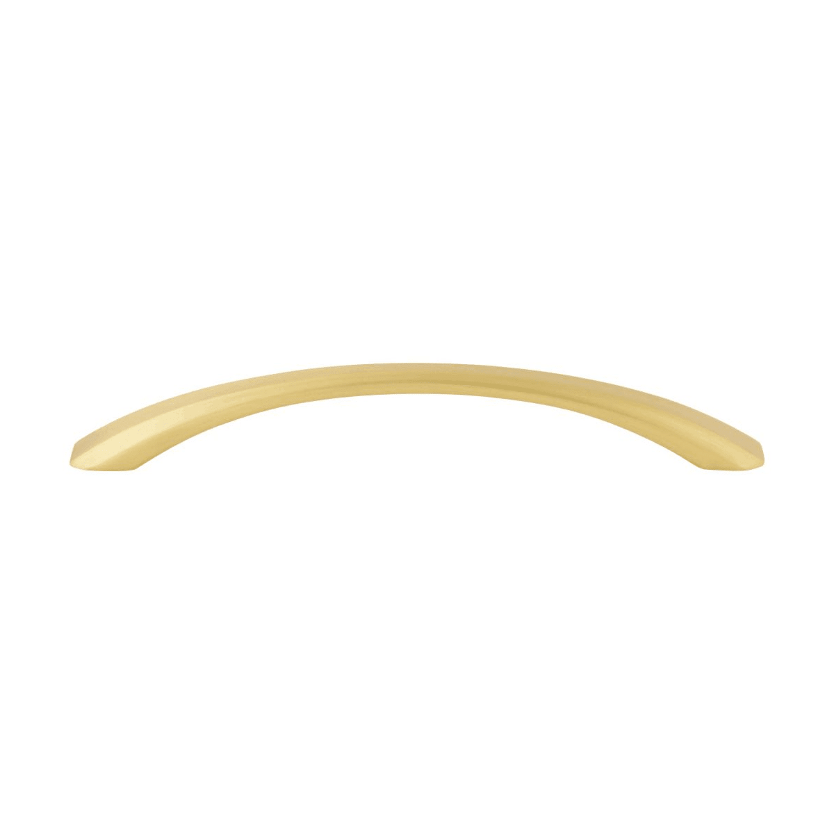 Jeffrey Alexander - 678-160BG - Wheeler 6-5/16" Center to Center Transitional Beveled Arch Bow Cabinet Handle / Drawer Pull in Brushed Gold