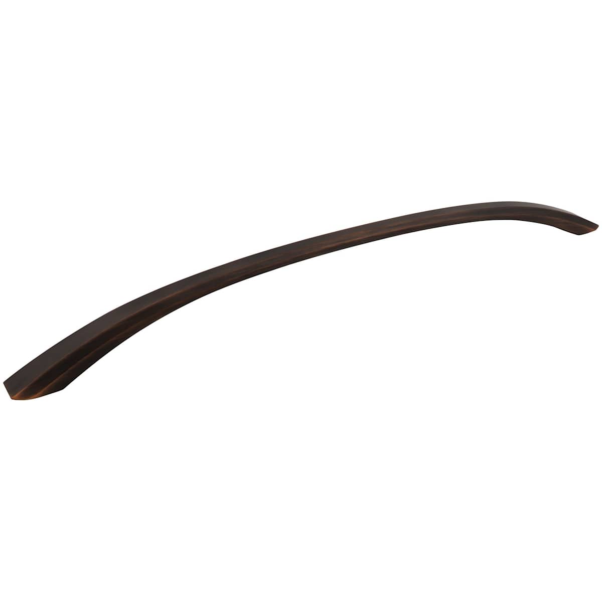 Jeffrey Alexander - 678-18DBAC - Wheeler 18" Center to Center Transitional Beveled Arch Bow Appliance Handle / Pull in Brushed Oil Rubbed Bronze