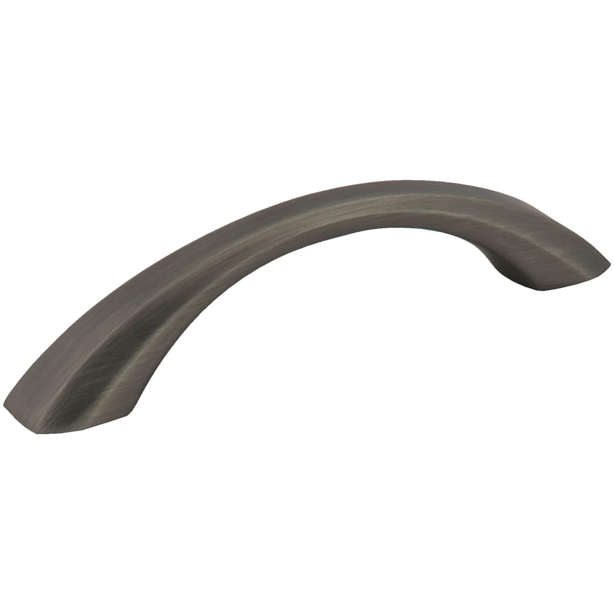 Jeffrey Alexander - 678-96DBAC - Wheeler 3-3/4" Center to Center Arch Bow Cabinet Handle / Drawer Pull in Brushed Oil Rubbed Bronze