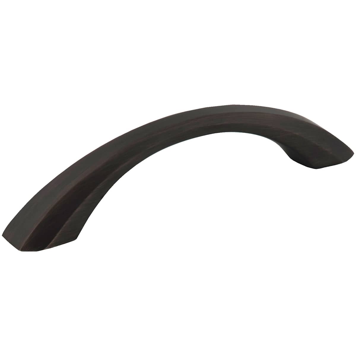 Jeffrey Alexander - 678-96DBAC - Wheeler 3-3/4" Center to Center Arch Bow Cabinet Handle / Drawer Pull in Brushed Oil Rubbed Bronze