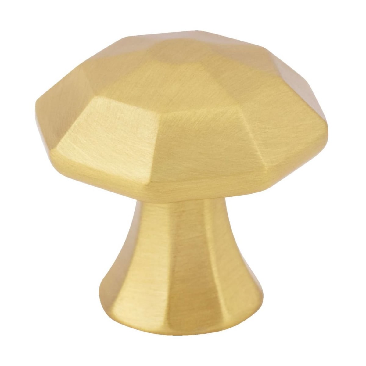 Wheeler 1-1/4" Faceted Gem Cut Geometric Cabinet Knob / Drawer Knob