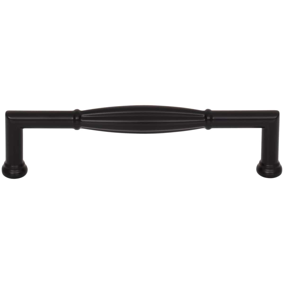 Jeffrey Alexander - 686-128DBAC - Southerland 5-1/16" (128mm) Center to Center Traditional Ridged Barrel Cabinet Handle / Drawer Pull in Brushed Oil Rubbed Bronze