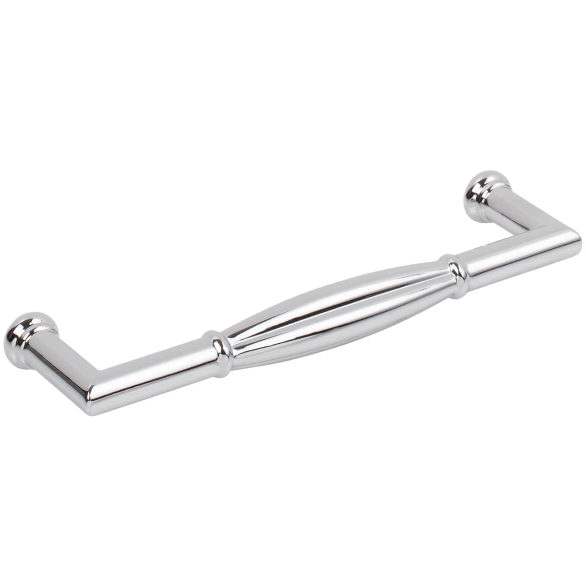 Jeffrey Alexander - 686-128DBAC - Southerland 5-1/16" (128mm) Center to Center Traditional Ridged Barrel Cabinet Handle / Drawer Pull in Brushed Oil Rubbed Bronze