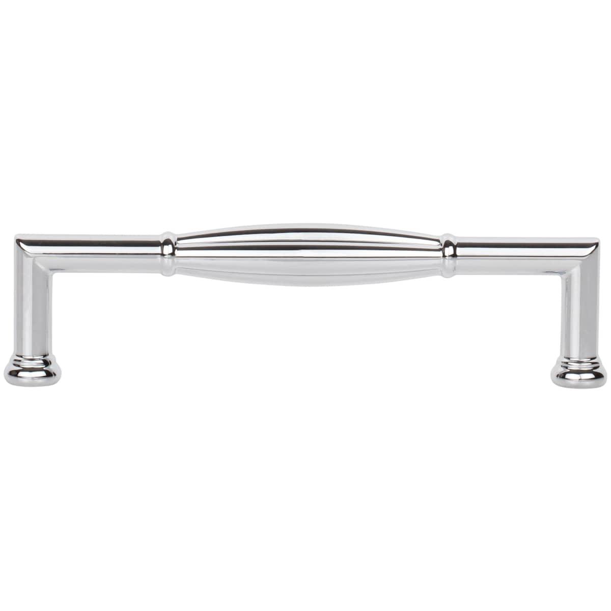 Jeffrey Alexander - 686-128DBAC - Southerland 5-1/16" (128mm) Center to Center Traditional Ridged Barrel Cabinet Handle / Drawer Pull in Brushed Oil Rubbed Bronze