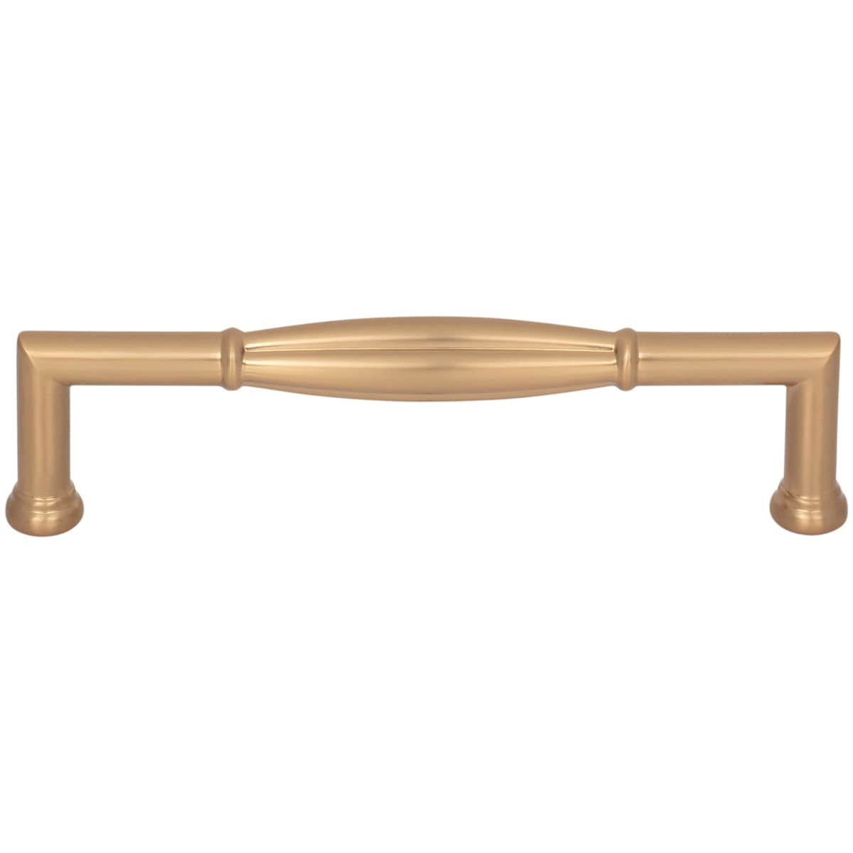 Jeffrey Alexander - 686-128DBAC - Southerland 5-1/16" (128mm) Center to Center Traditional Ridged Barrel Cabinet Handle / Drawer Pull in Brushed Oil Rubbed Bronze