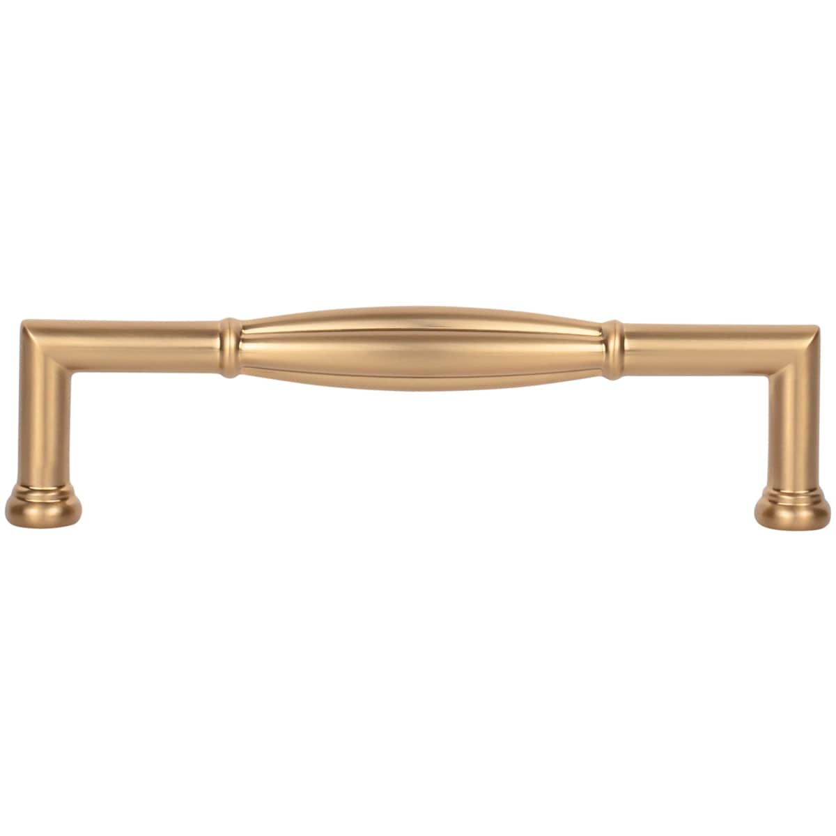 Jeffrey Alexander - 686-128DBAC - Southerland 5-1/16" (128mm) Center to Center Traditional Ridged Barrel Cabinet Handle / Drawer Pull in Brushed Oil Rubbed Bronze