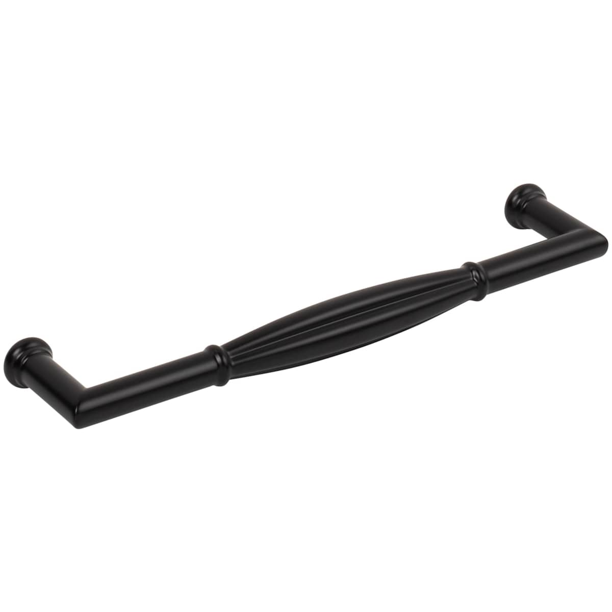Jeffrey Alexander - 686-160DBAC - Southerland 6-5/16" (160mm) Center to Center Traditional Ridged Barrel Cabinet Handle / Drawer Pull in Brushed Oil Rubbed Bronze