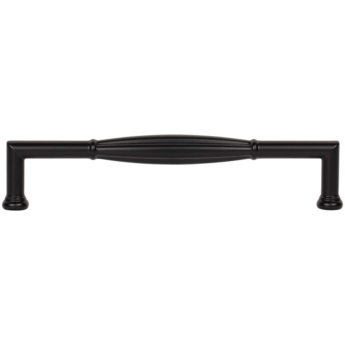 Jeffrey Alexander - 686-160DBAC - Southerland 6-5/16" (160mm) Center to Center Traditional Ridged Barrel Cabinet Handle / Drawer Pull in Brushed Oil Rubbed Bronze