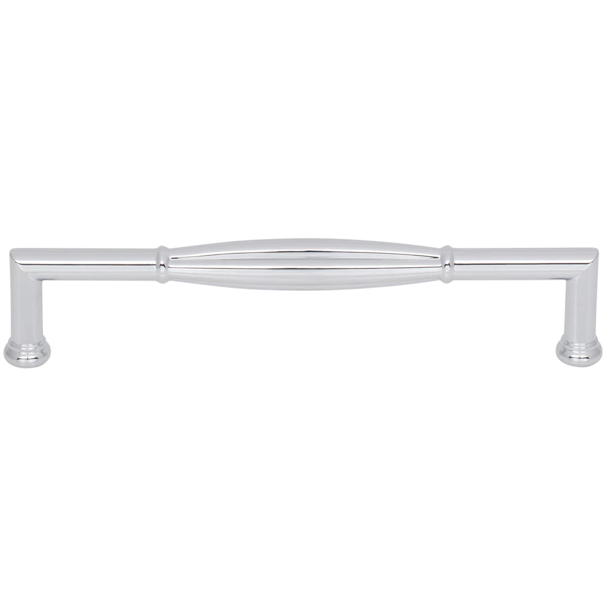 Jeffrey Alexander - 686-160DBAC - Southerland 6-5/16" (160mm) Center to Center Traditional Ridged Barrel Cabinet Handle / Drawer Pull in Brushed Oil Rubbed Bronze