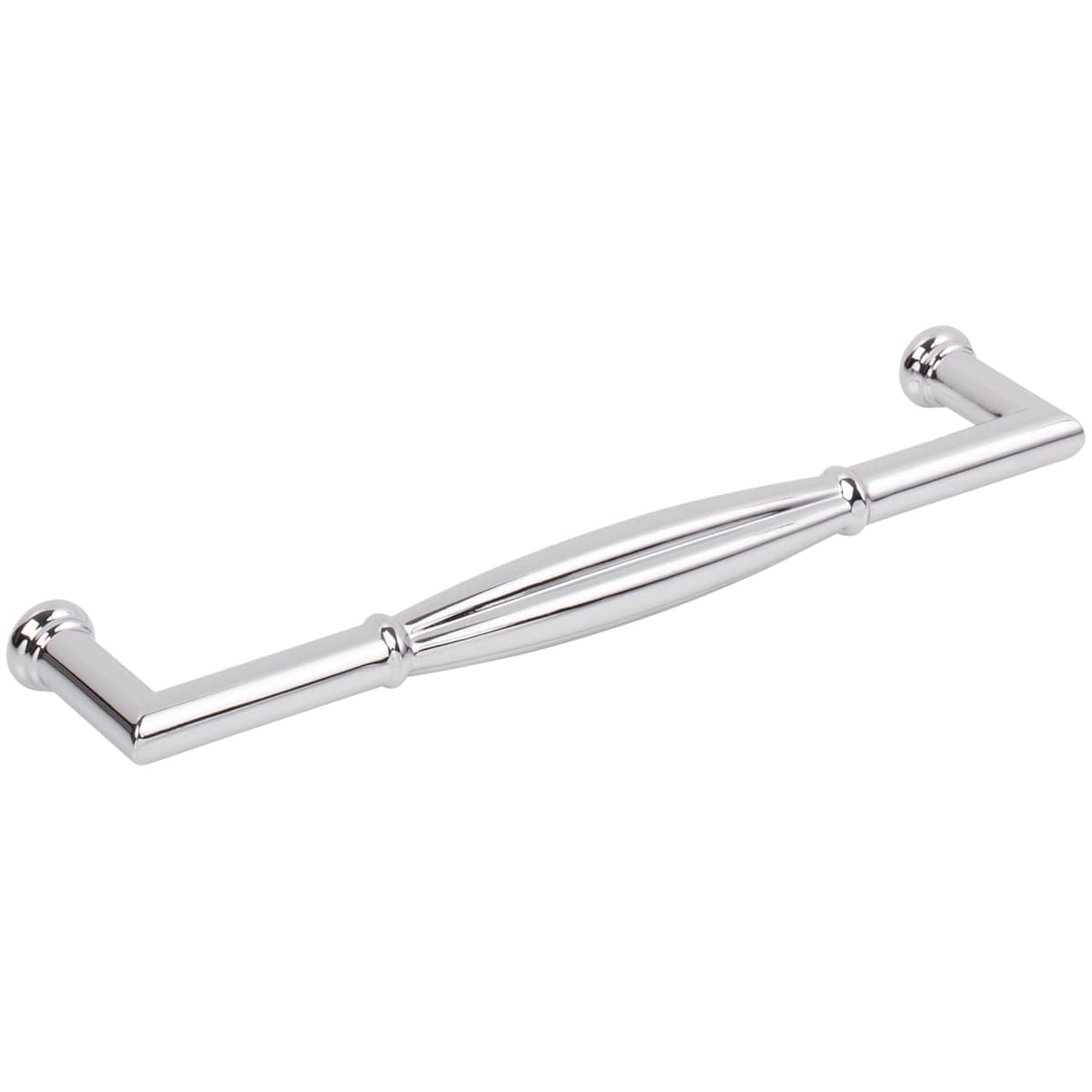 Jeffrey Alexander - 686-160DBAC - Southerland 6-5/16" (160mm) Center to Center Traditional Ridged Barrel Cabinet Handle / Drawer Pull in Brushed Oil Rubbed Bronze