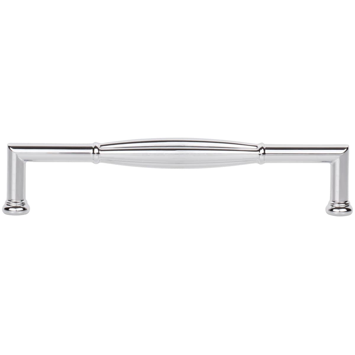 Jeffrey Alexander - 686-160DBAC - Southerland 6-5/16" (160mm) Center to Center Traditional Ridged Barrel Cabinet Handle / Drawer Pull in Brushed Oil Rubbed Bronze