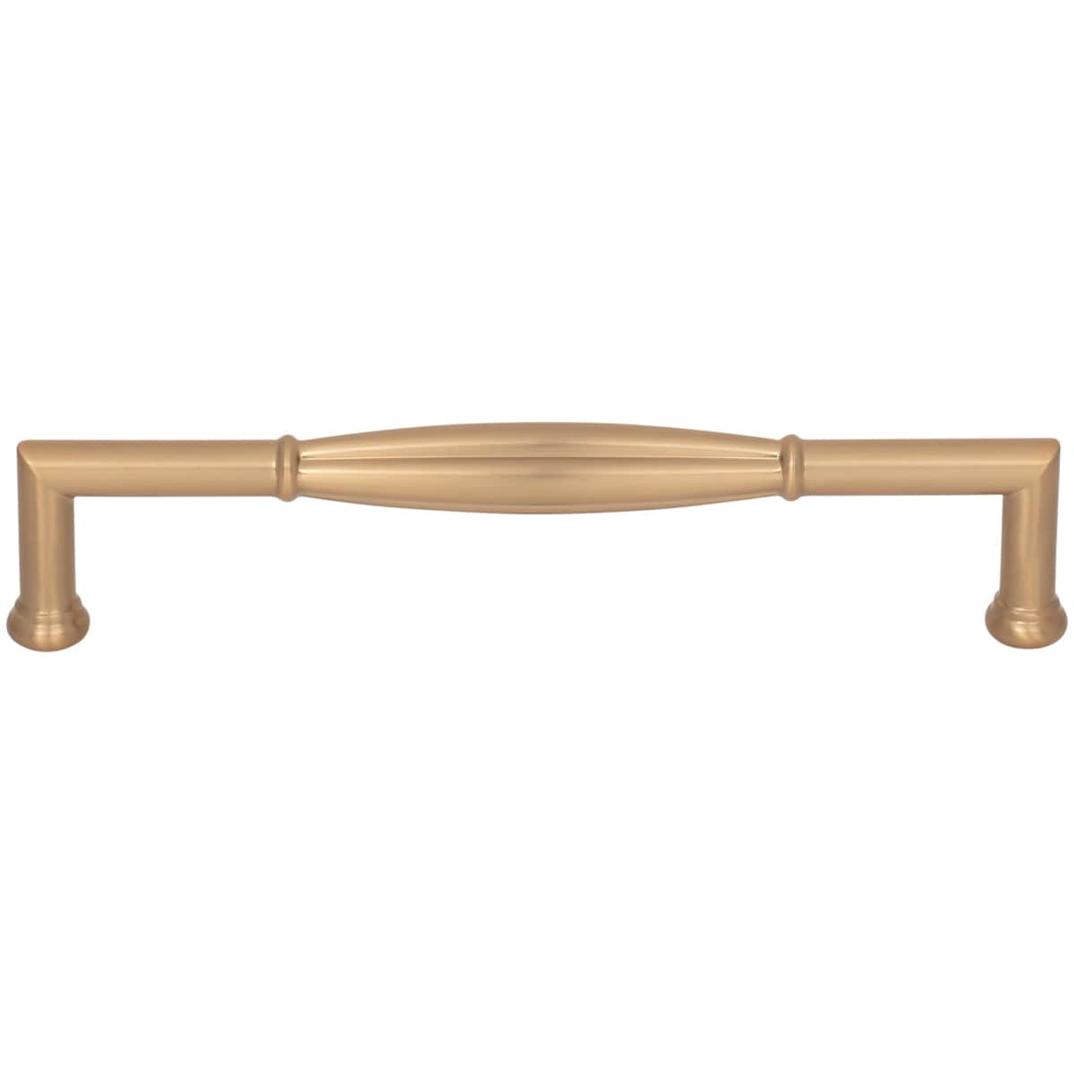 Jeffrey Alexander - 686-160DBAC - Southerland 6-5/16" (160mm) Center to Center Traditional Ridged Barrel Cabinet Handle / Drawer Pull in Brushed Oil Rubbed Bronze