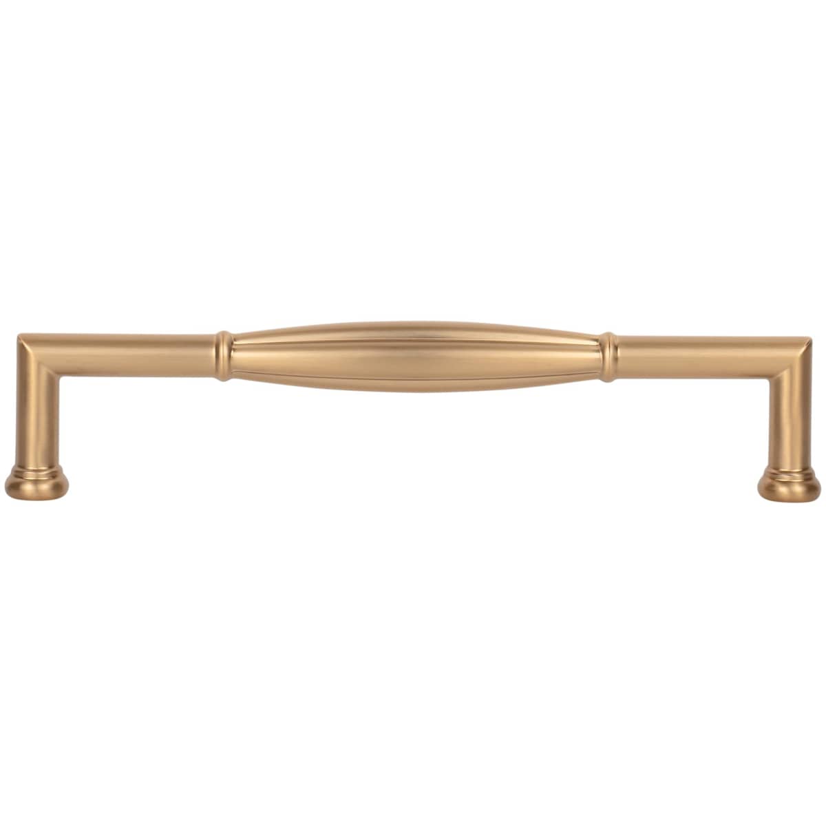 Jeffrey Alexander - 686-160DBAC - Southerland 6-5/16" (160mm) Center to Center Traditional Ridged Barrel Cabinet Handle / Drawer Pull in Brushed Oil Rubbed Bronze