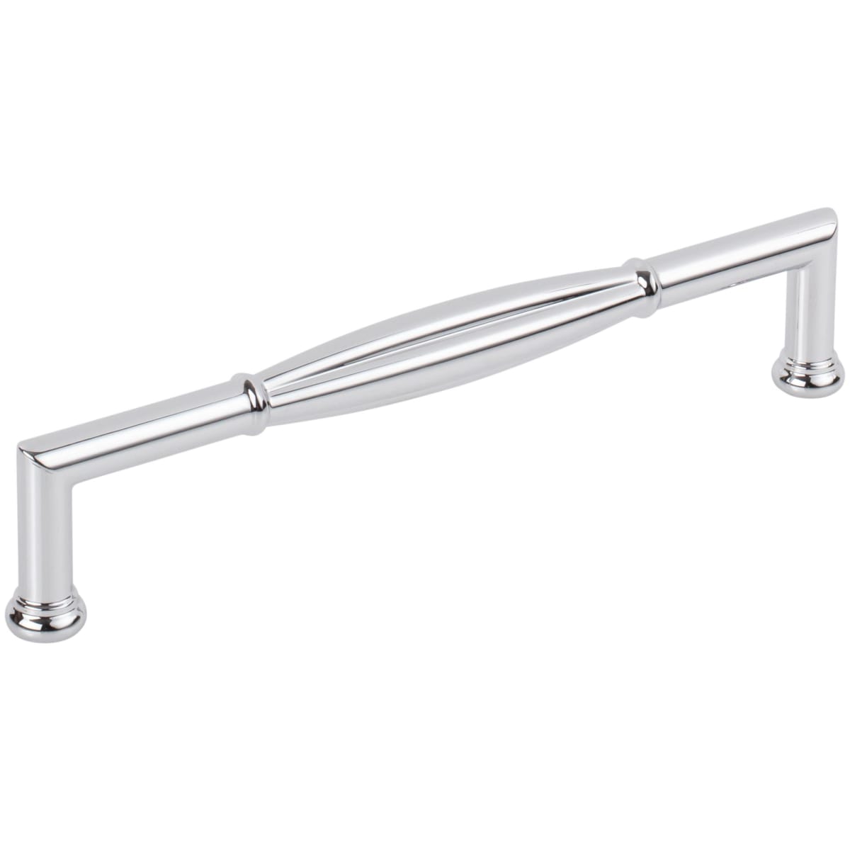Southerland 6-5/16" (160mm) Center to Center Traditional Ridged Barrel Cabinet Handle / Drawer Pull