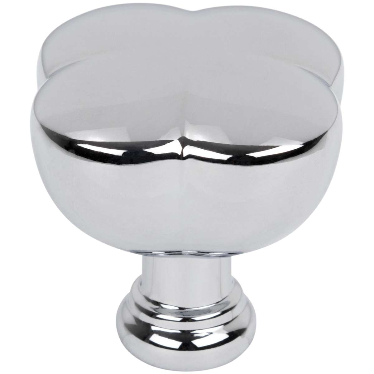 Jeffrey Alexander - 686L-DBAC - Southerland 1-1/2" Wide Designer Quatrefoil Rounded Square Cabinet Knob / Drawer Knob in Brushed Oil Rubbed Bronze