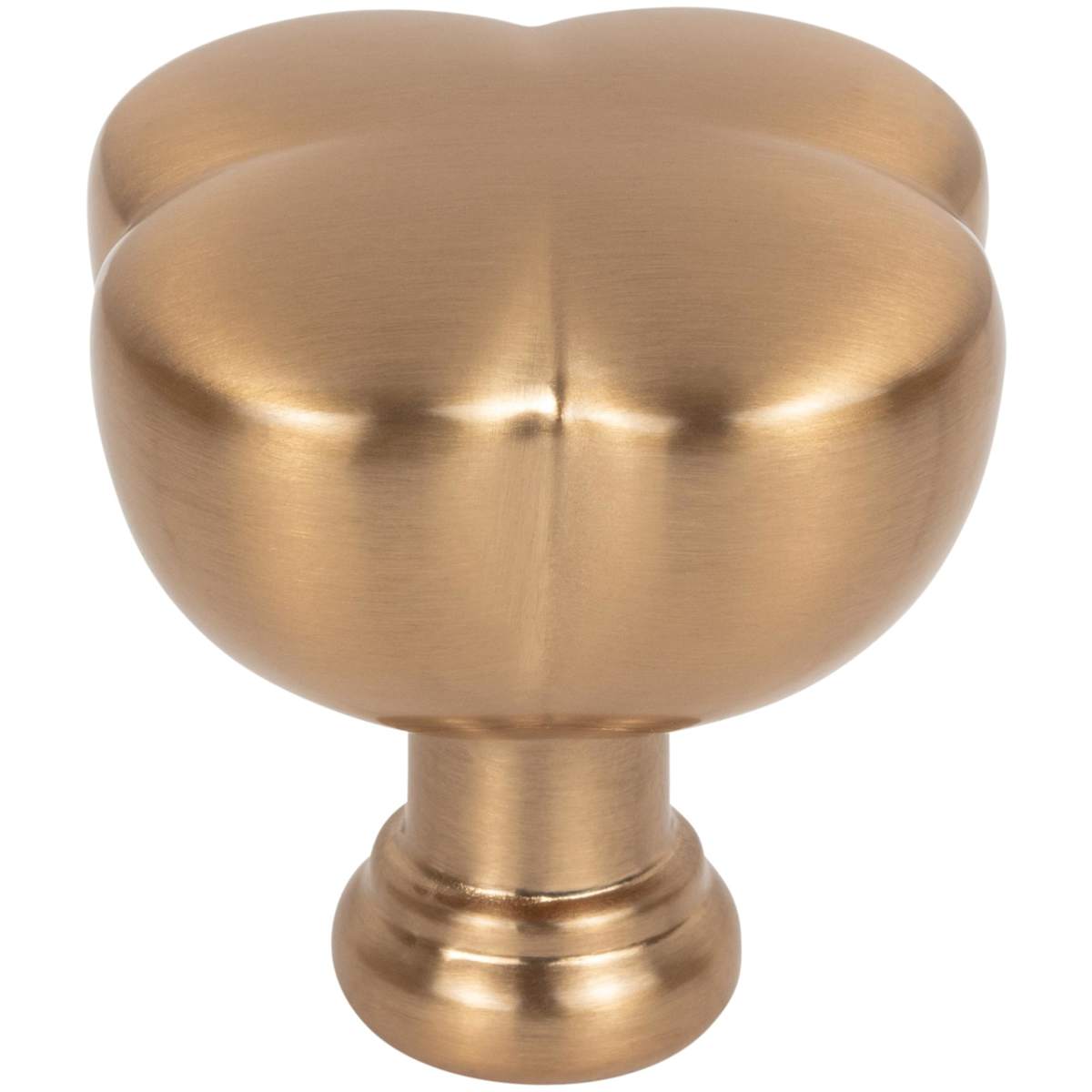 Jeffrey Alexander - 686L-DBAC - Southerland 1-1/2" Wide Designer Quatrefoil Rounded Square Cabinet Knob / Drawer Knob in Brushed Oil Rubbed Bronze