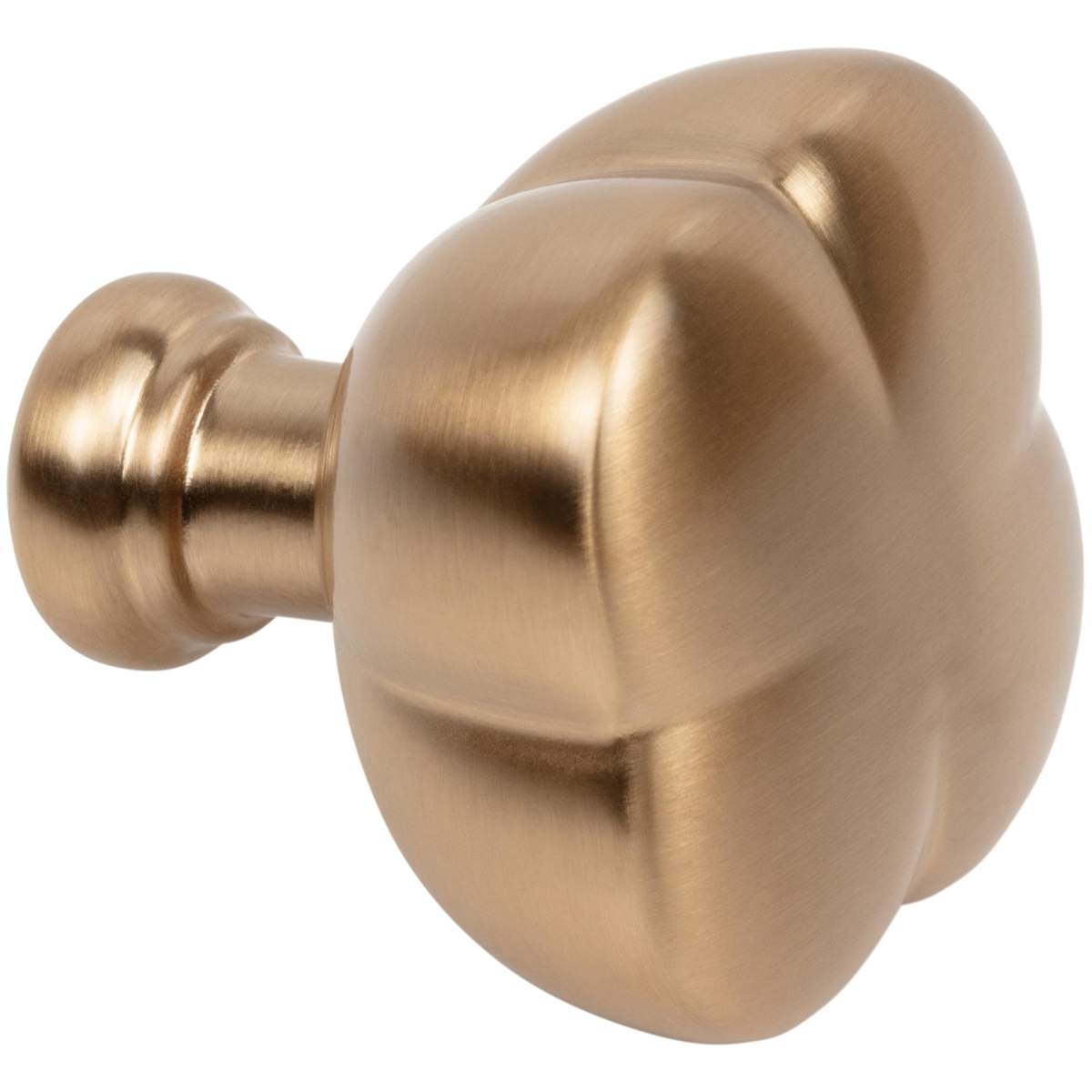 Jeffrey Alexander - 686L-DBAC - Southerland 1-1/2" Wide Designer Quatrefoil Rounded Square Cabinet Knob / Drawer Knob in Brushed Oil Rubbed Bronze