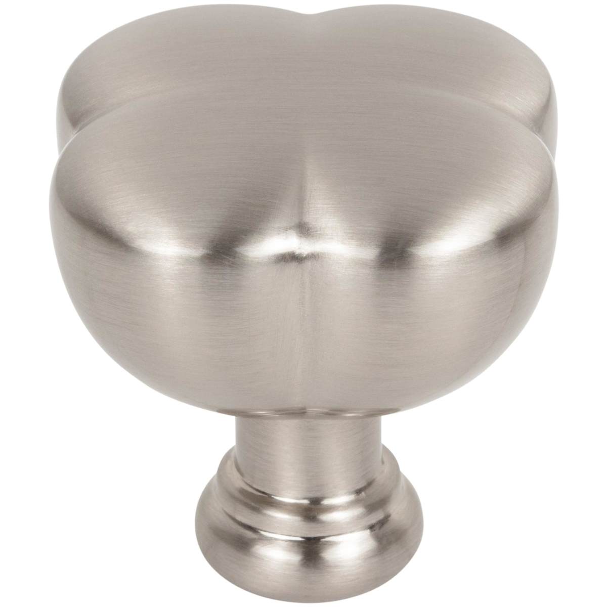 Jeffrey Alexander - 686L-DBAC - Southerland 1-1/2" Wide Designer Quatrefoil Rounded Square Cabinet Knob / Drawer Knob in Brushed Oil Rubbed Bronze