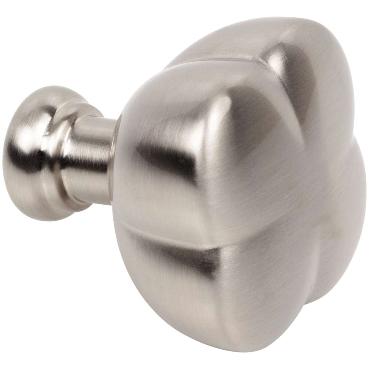 Jeffrey Alexander - 686L-DBAC - Southerland 1-1/2" Wide Designer Quatrefoil Rounded Square Cabinet Knob / Drawer Knob in Brushed Oil Rubbed Bronze