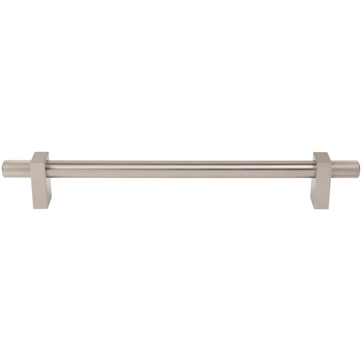 Jeffrey Alexander - 698-18BG - Larkin Outer Knurled 18" Center to Center Modern Industrial Appliance Bar Handle / Appliance Bar Pull in Brushed Gold