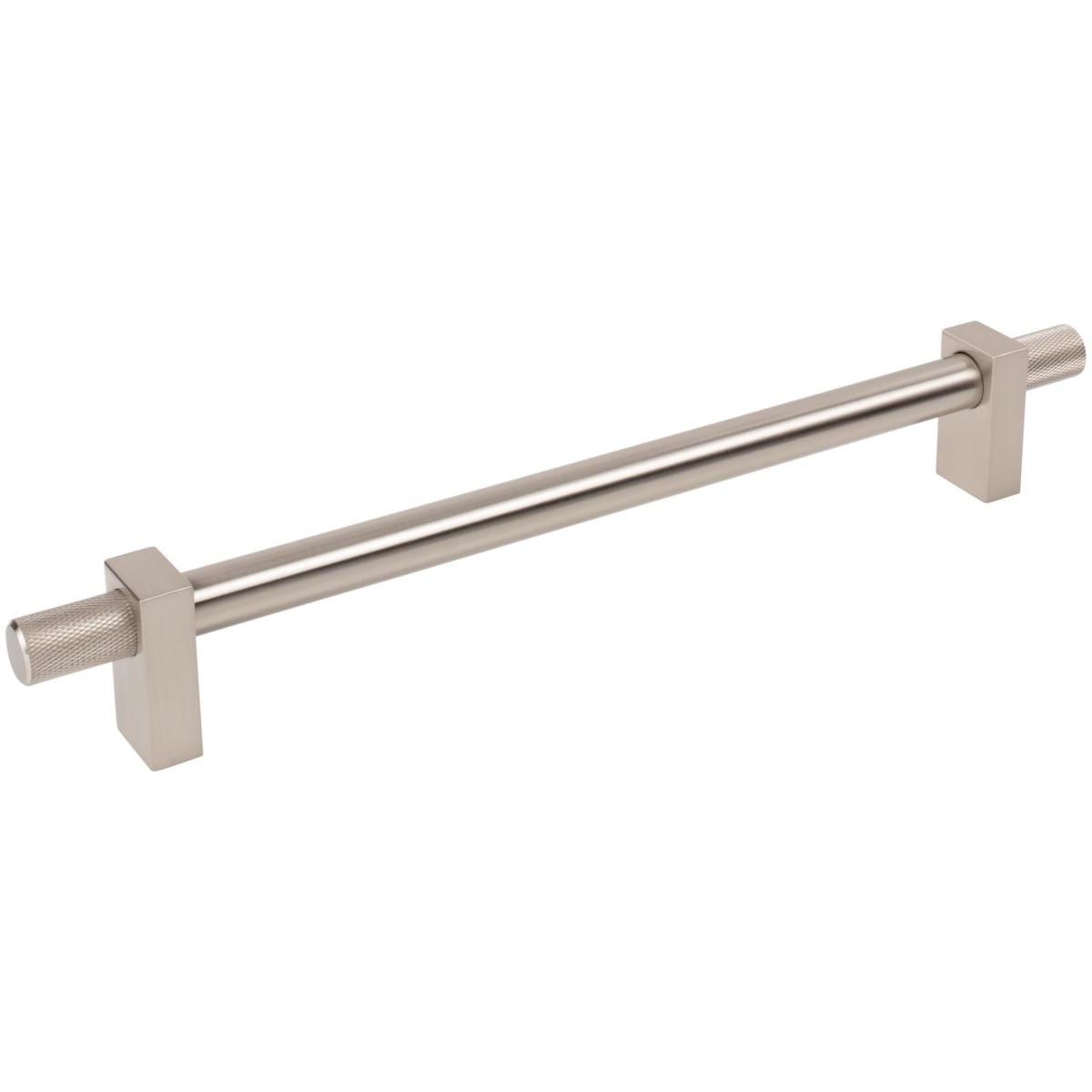 Larkin Outer Knurled 18" Center to Center Modern Industrial Appliance Bar Handle / Appliance Bar Pull