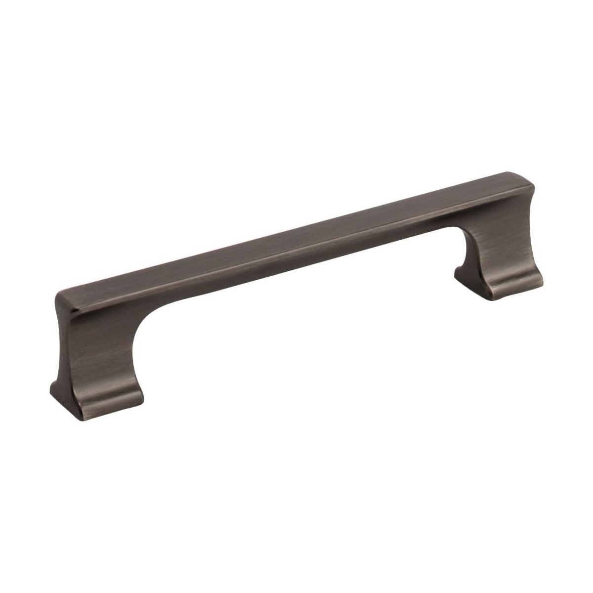Jeffrey Alexander - 752-128BNBDL - Sullivan 5-1/16" Center to Center I Beam Style Square Cabinet Handle / Drawer Pull with Pinched Sides in Brushed Pewter