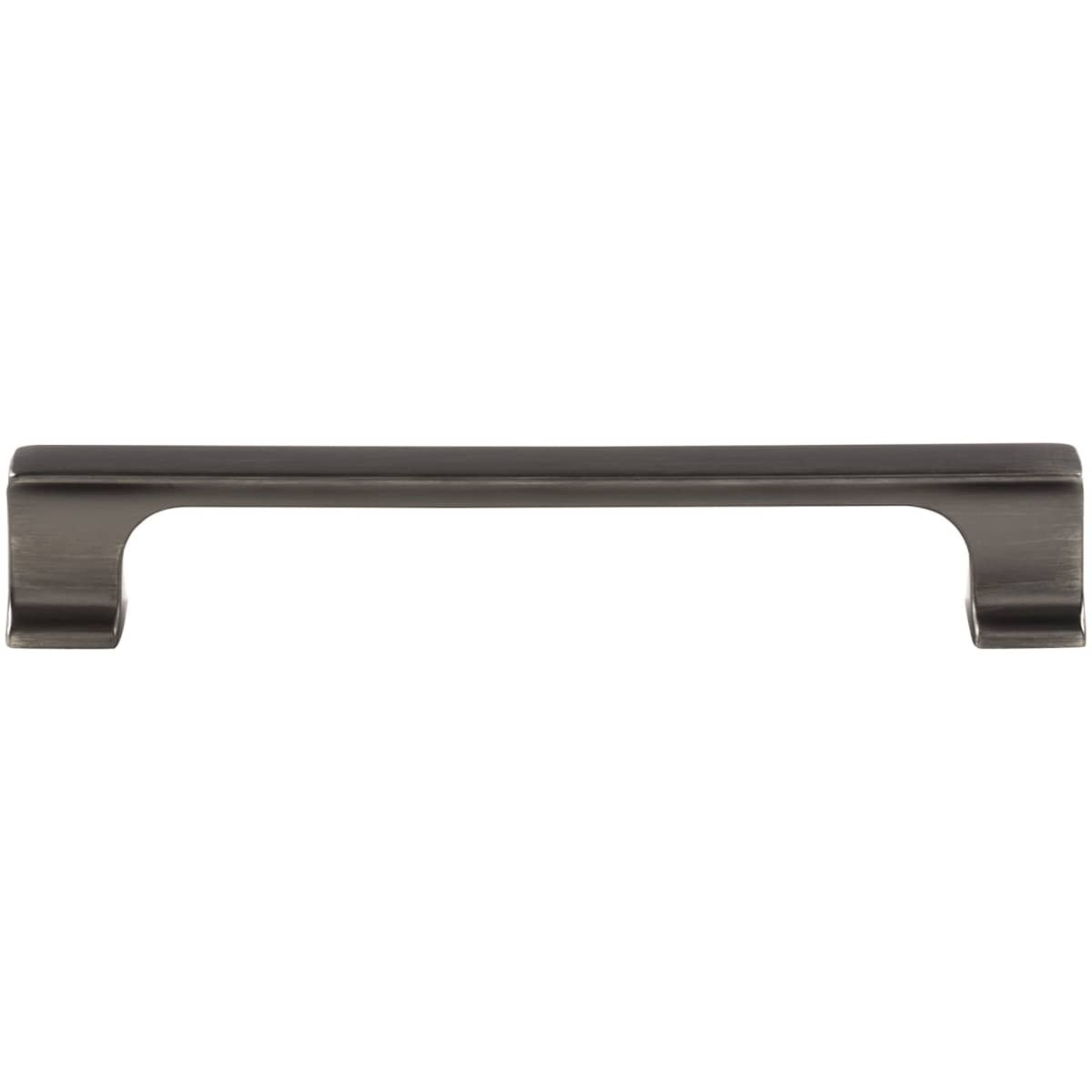 Jeffrey Alexander - 752-160MB - Sullivan 6-5/16" Center to Center Fluted Square Cabinet Handle / Drawer Pull in Matte Black