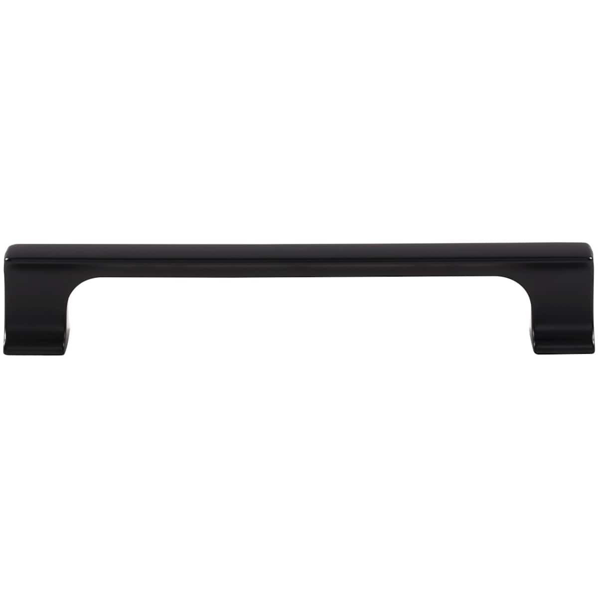 Jeffrey Alexander - 752-160MB - Sullivan 6-5/16" Center to Center Fluted Square Cabinet Handle / Drawer Pull in Matte Black