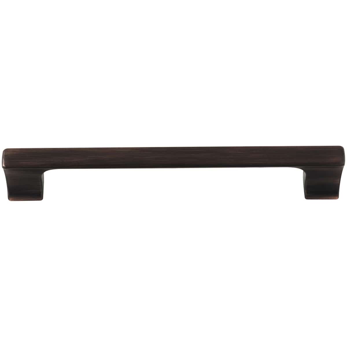 Jeffrey Alexander - 752-160MB - Sullivan 6-5/16" Center to Center Fluted Square Cabinet Handle / Drawer Pull in Matte Black