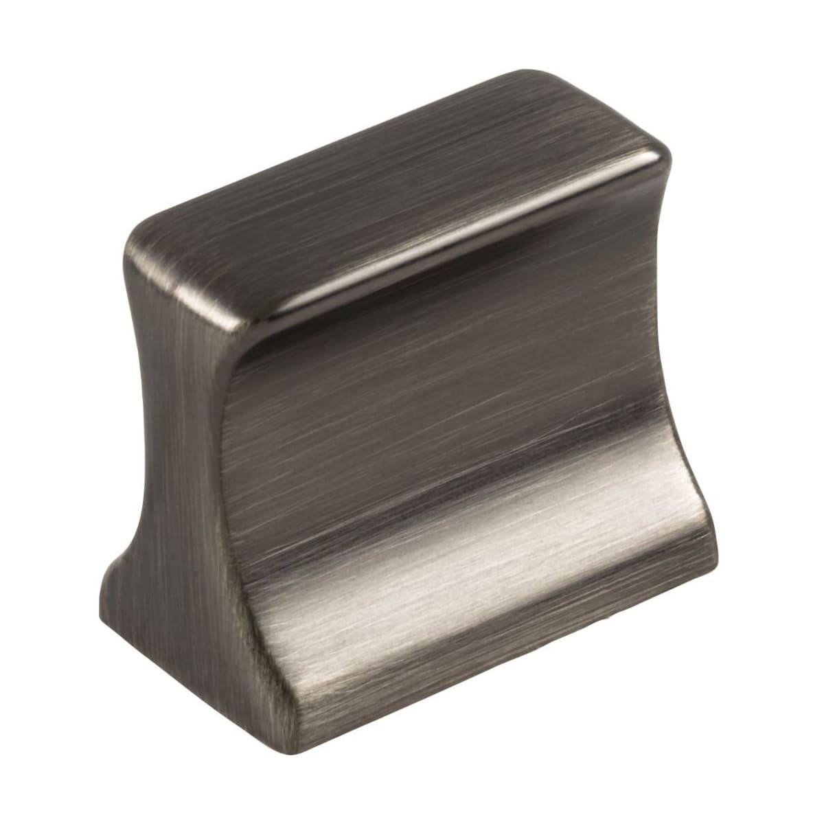 Jeffrey Alexander - 752-19BNBDL - Sullivan 1-1/4" Wide Rectangular Modern Cabinet Knob / Drawer Knob in Brushed Pewter