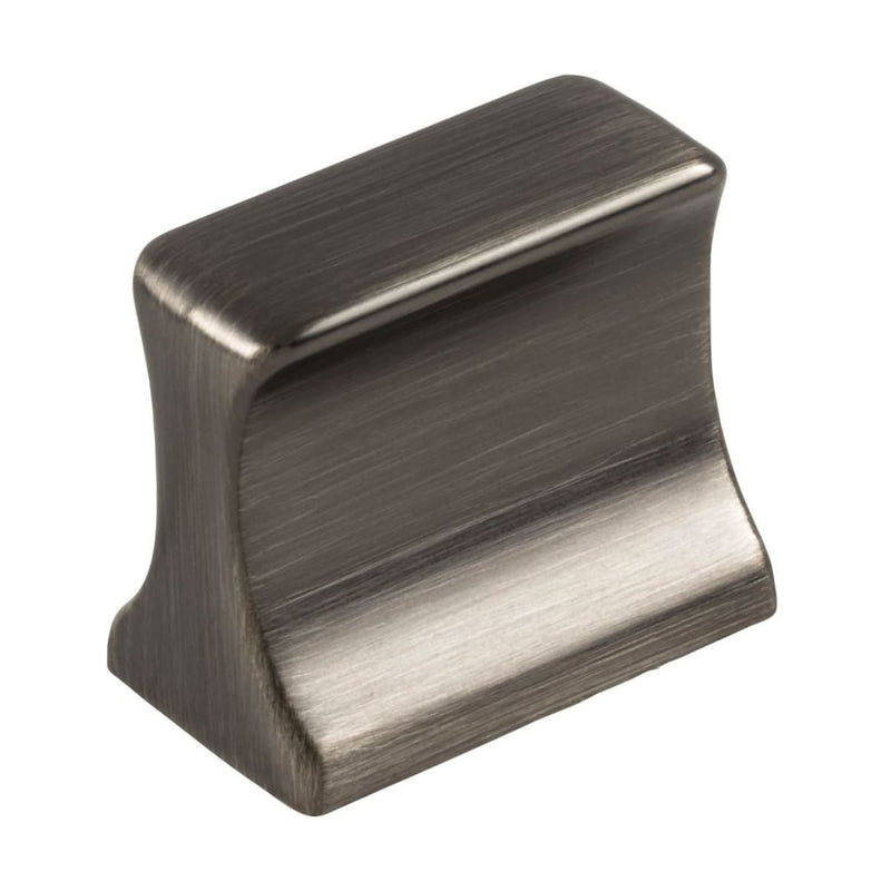 Jeffrey Alexander - 752-19BNBDL - Sullivan 1-1/4" Wide Rectangular Modern Cabinet Knob / Drawer Knob in Brushed Pewter