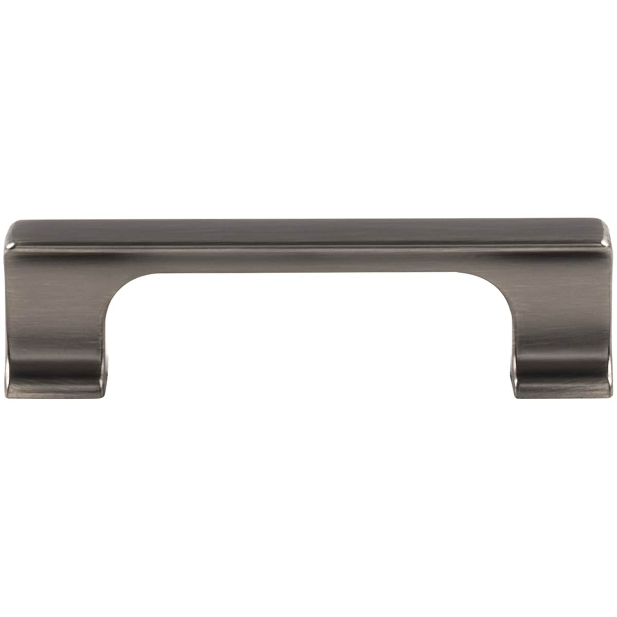 Jeffrey Alexander - 752-96BNBDL - Sullivan 3-3/4" Center to Center Tapered Square Contemporary Cabinet Handle / Drawer Pull in Brushed Pewter