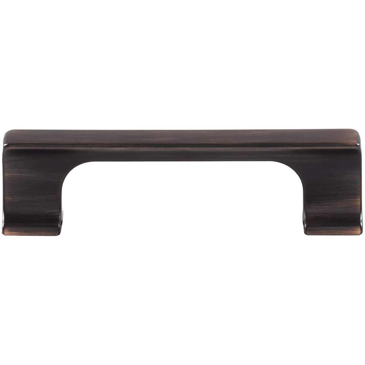 Jeffrey Alexander - 752-96BNBDL - Sullivan 3-3/4" Center to Center Tapered Square Contemporary Cabinet Handle / Drawer Pull in Brushed Pewter