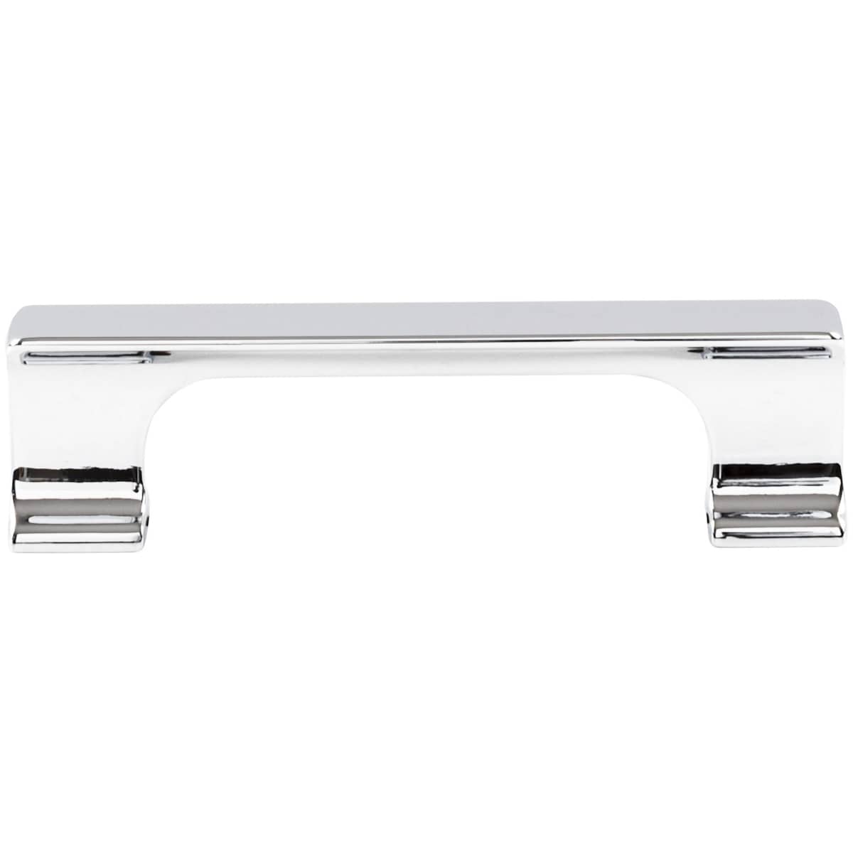 Jeffrey Alexander - 752-96BNBDL - Sullivan 3-3/4" Center to Center Tapered Square Contemporary Cabinet Handle / Drawer Pull in Brushed Pewter