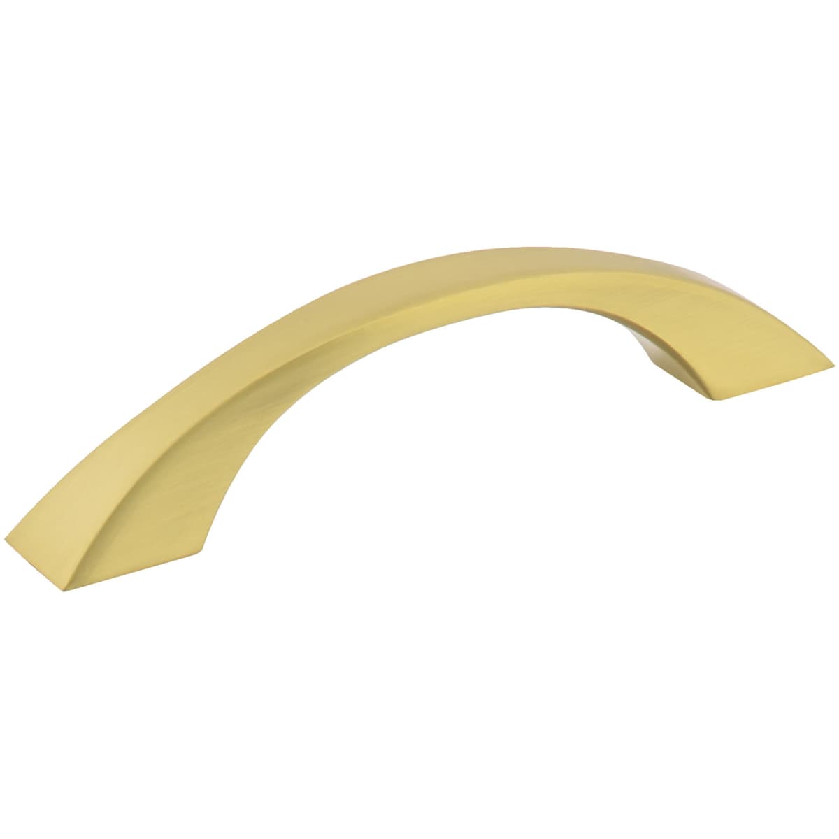 Jeffrey Alexander - 767-96SN - Philip 3-3/4" Center to Center Sleek Arch Bow Cabinet Pull / Drawer Handle in Satin Nickel