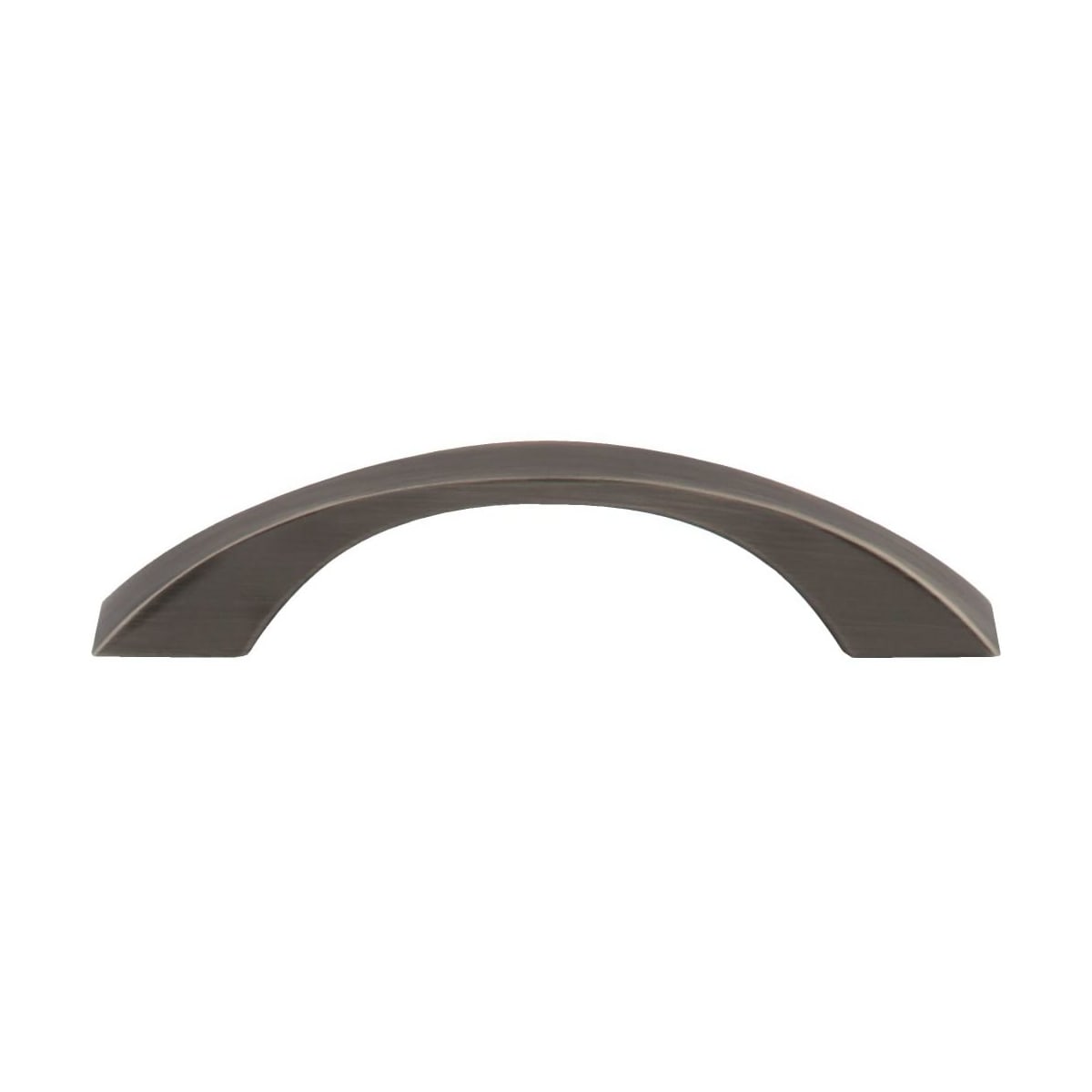 Jeffrey Alexander - 767-96BNBDL - Philip 3-3/4" Center to Center Sleek Arch Bow Cabinet Pull / Drawer Handle in Brushed Pewter