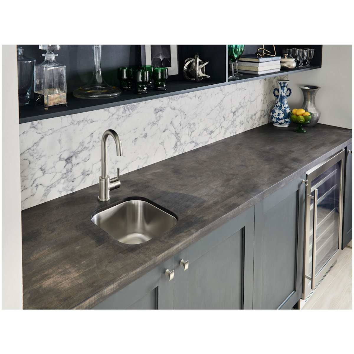 Jeffrey Alexander - 767PC - Philip 1-1/4" Wide T Rectangular Cabinet Bar Knob / Drawer Bar Pull in Polished Chrome