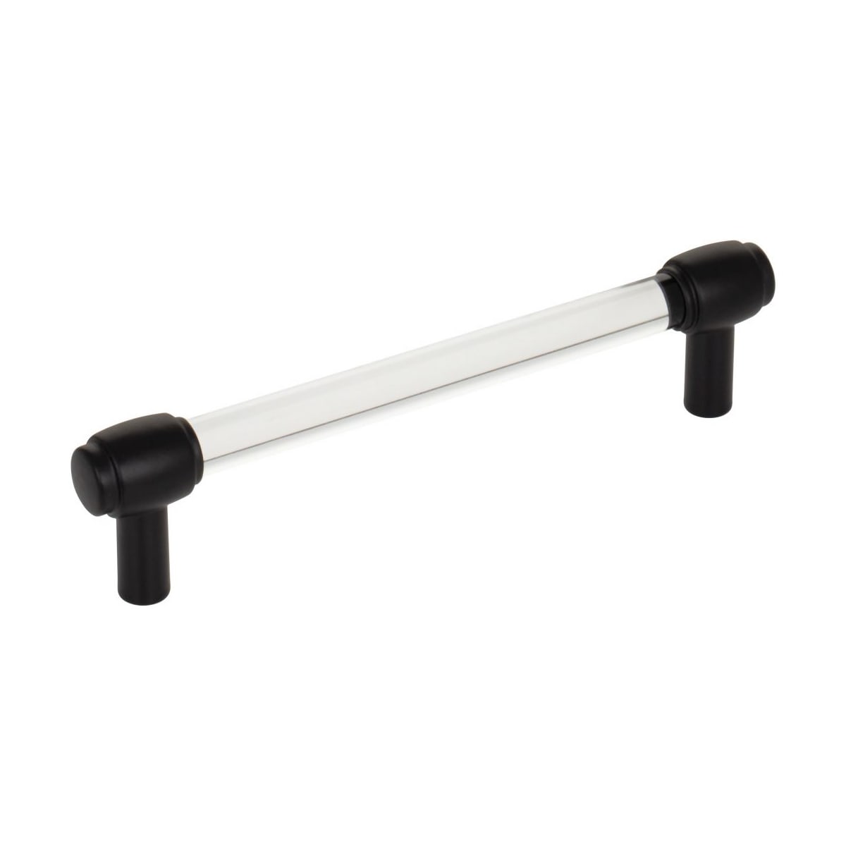 Carmen 5-1/16" (128 mm) Center to Center Glam Clear Acrylic Bar Cabinet Handle / Drawer Pull
