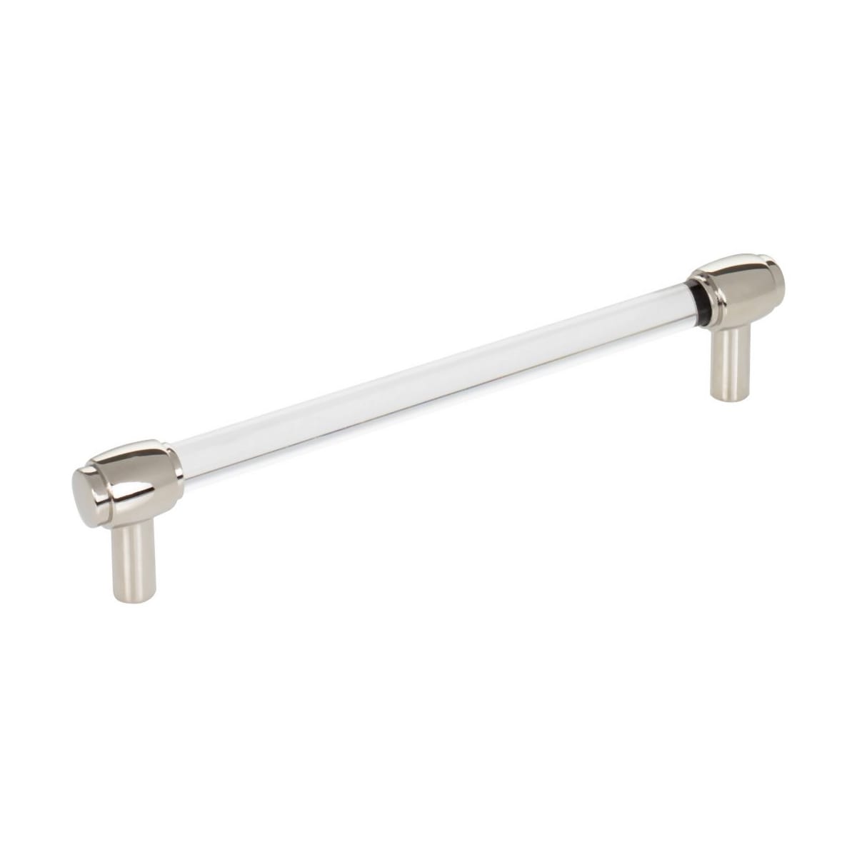 Carmen 6-5/16" (160 mm) Center to Center Glam Clear Acrylic Cabinet Handle / Drawer Pull