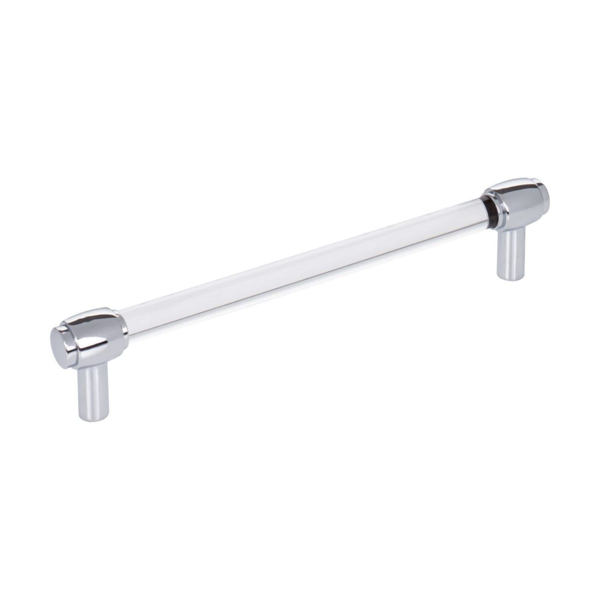 Carmen 6-5/16" (160 mm) Center to Center Glam Clear Acrylic Cabinet Handle / Drawer Pull