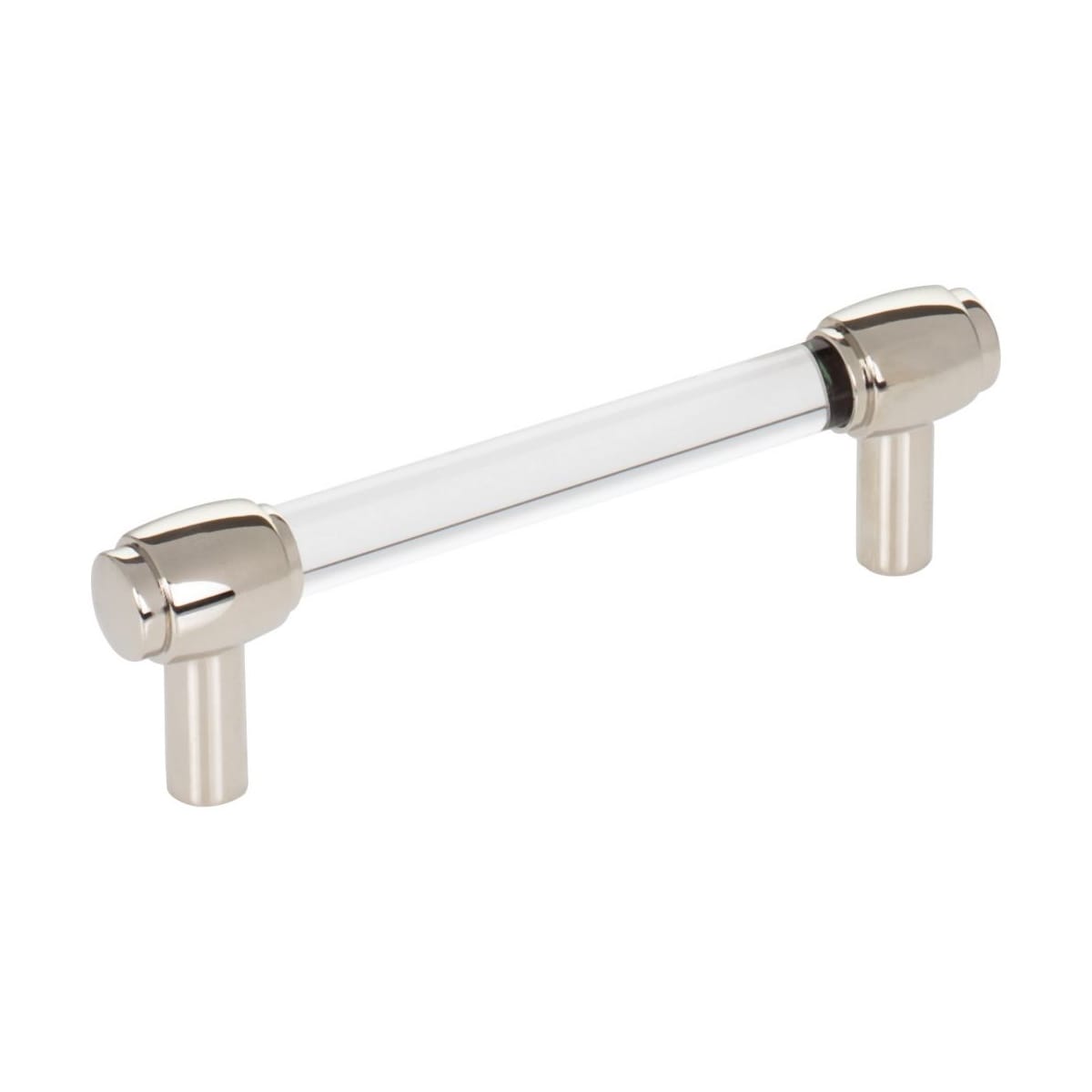 Carmen 3-3/4" (96 mm) Center to Center Glam Clear Acrylic Bar Cabinet Handle / Drawer Pull