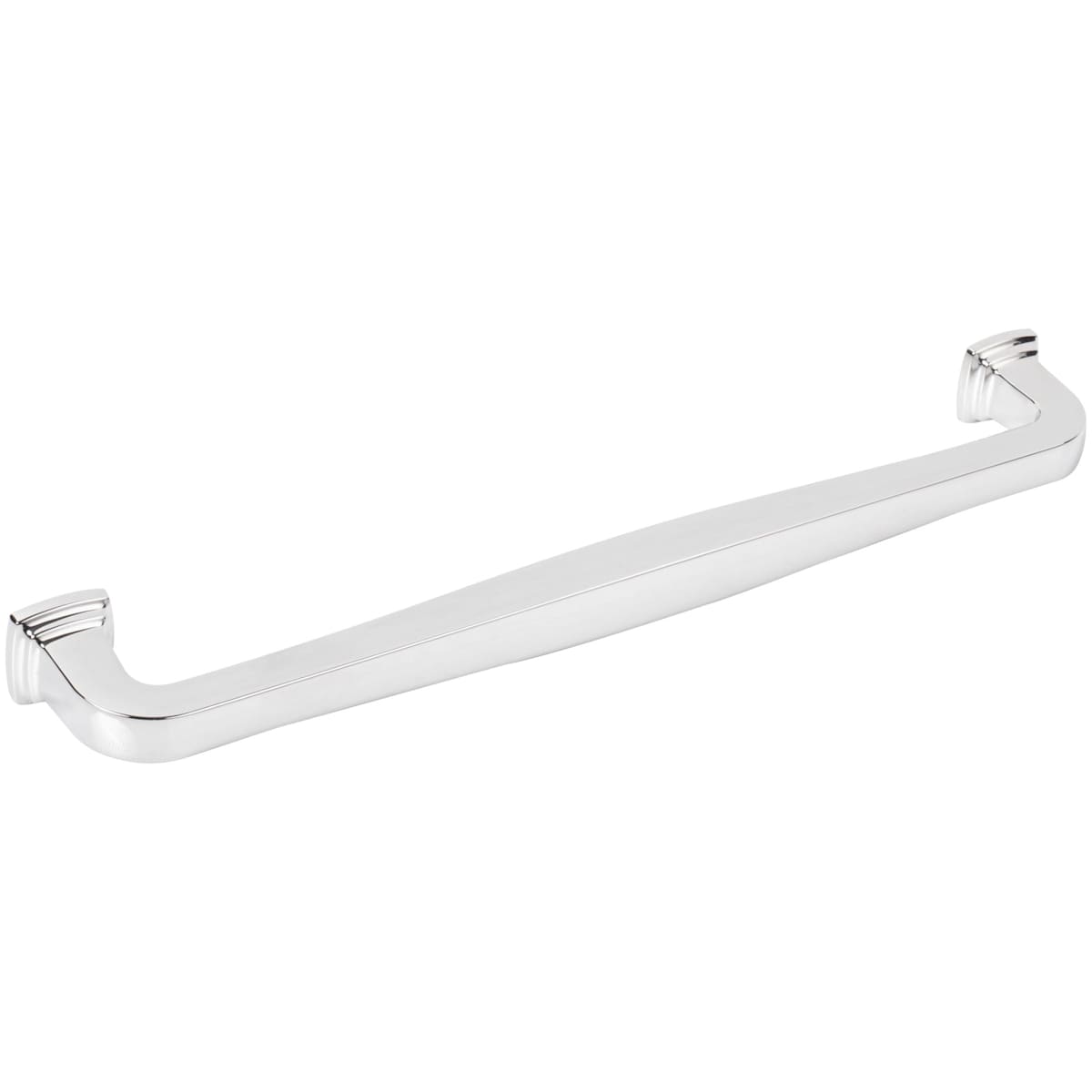 Jeffrey Alexander - 782-12SN - Fontana 12" Center to Center Elegant Squared Appliance Handle / Appliance Pull in Satin Nickel