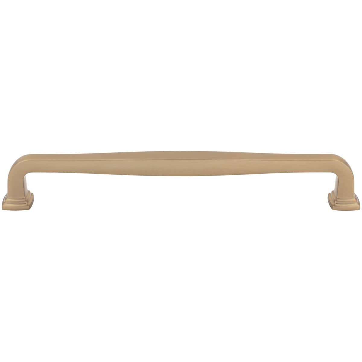 Jeffrey Alexander - 782-12SN - Fontana 12" Center to Center Elegant Squared Appliance Handle / Appliance Pull in Satin Nickel