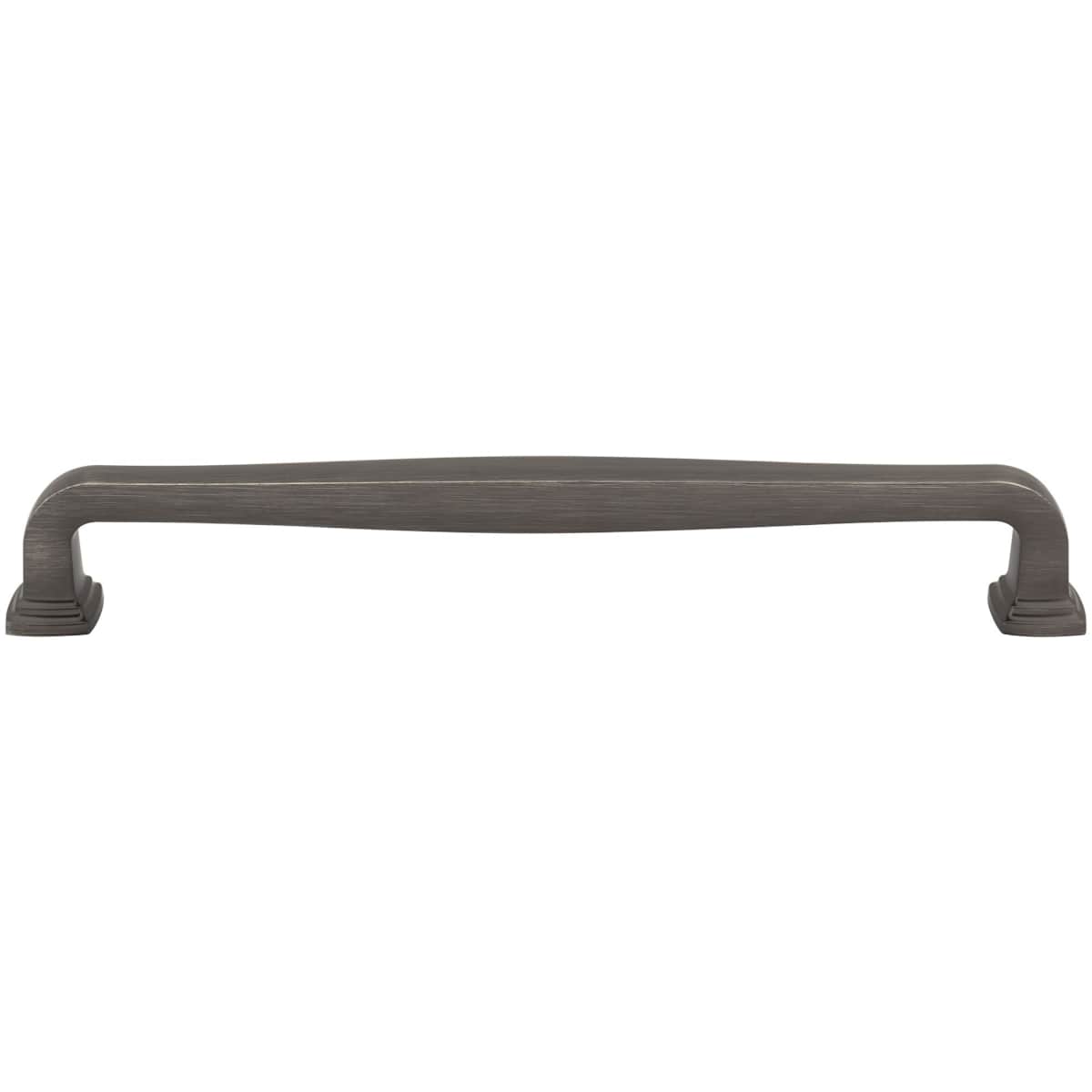 Jeffrey Alexander - 782-12SN - Fontana 12" Center to Center Elegant Squared Appliance Handle / Appliance Pull in Satin Nickel