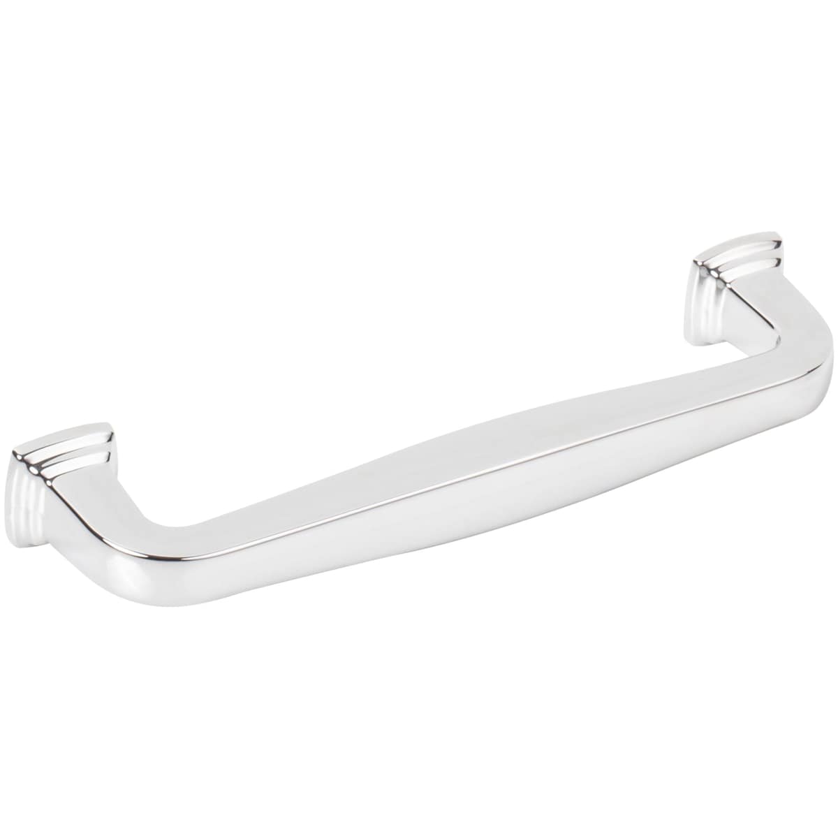Jeffrey Alexander - 782-128PC - Fontana 5-1/16" (128mm) Center to Center Elegant Squared Cabinet Handle / Drawer Pull in Polished Chrome