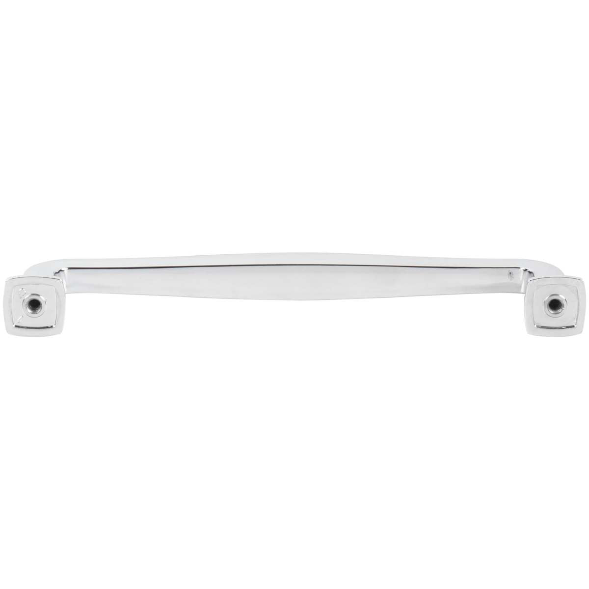 Jeffrey Alexander - 782-160SN - Fontana 6-5/16" (160mm) Center to Center Elegant Squared Cabinet Handle / Drawer Pull in Satin Nickel